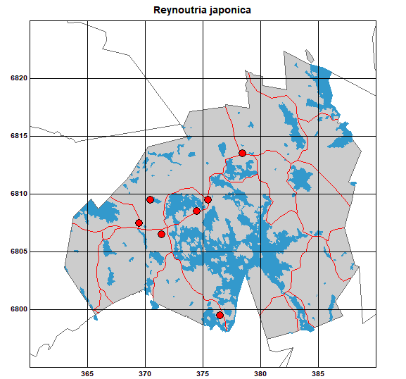 Levinneisyyskartta