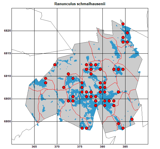 Levinneisyyskartta