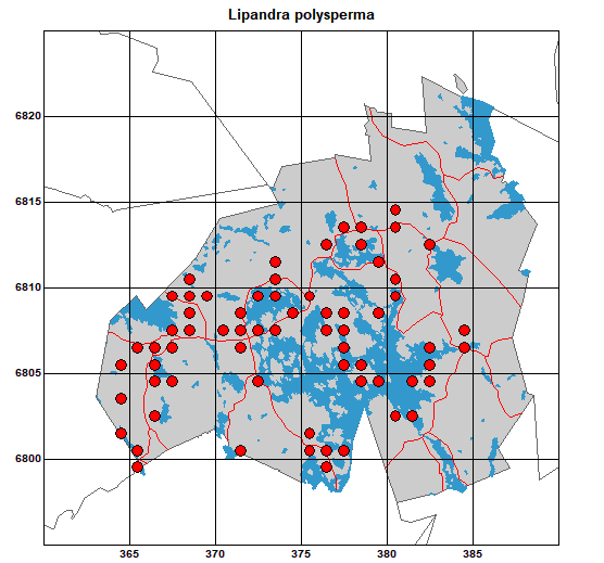 Levinneisyyskartta
