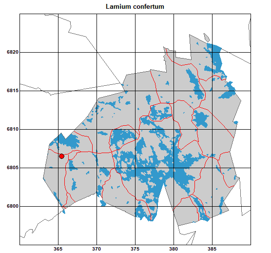Levinneisyyskartta